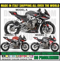 TUONO 660 SIGN RUSH GREY - TORQUE RED RACING LIVREA COMPATIBILE